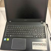 Notebook Acer aspire intel i5  nvidia 940mx