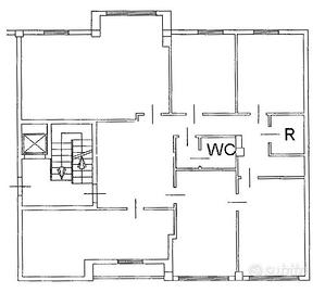 Ufficio convertibile in appartamento