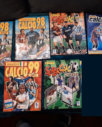 Lotto di 6 Album calciatori (da recupero)