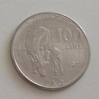 Moneta 100 Lire Fao Anno 1979