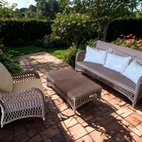 Set da giardino in rattan