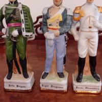 Statuine porcellana Light Dragoons