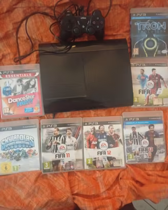 PS3 super slim più giochi