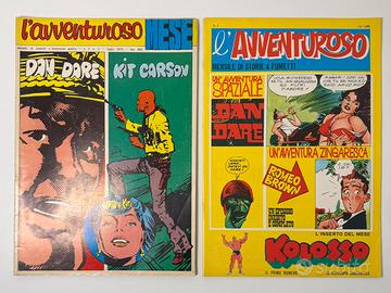 Lotto 4 Riviste Fumetti Vintage 1974/1975