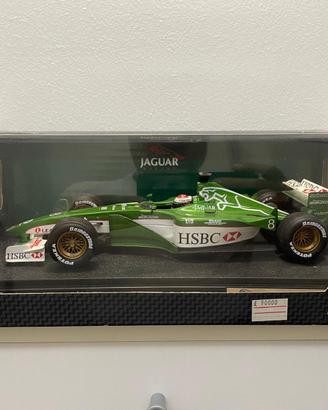 F1 Jaguar R1 Johnny Herbert - Hotwheels 1/18