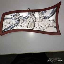 Bassorilievo in argento Romagnoli