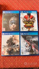 Lotto 4 giochi originali per PS4