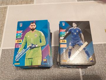 Lotto 249 card adrenalyn XL azzurri 2024 94 divers