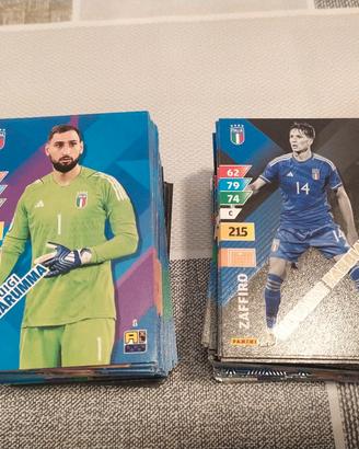 Lotto 249 card adrenalyn XL azzurri 2024 94 divers