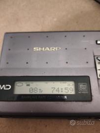 SHARP MD MS200 lettore Minidisc portatile