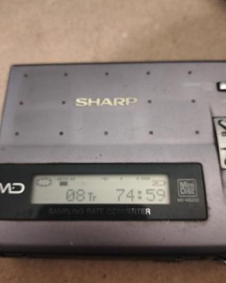 SHARP MD MS200 lettore Minidisc portatile