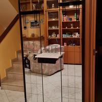 Attaccapanni a specchio con luce