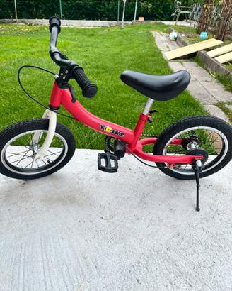 Bici balance con possibilità di montaggio pedali