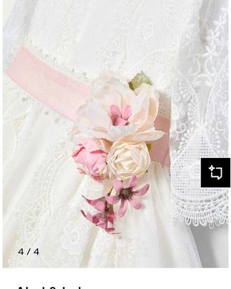 Vestito elegante per cerimonia, prima comunione.