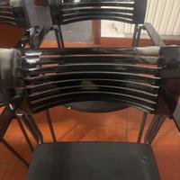 sedie molto belle nere 