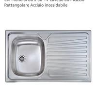Lavello inox cucina
