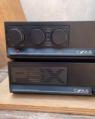 Cyrus Two con Cyrus PSX amplificatore integrato