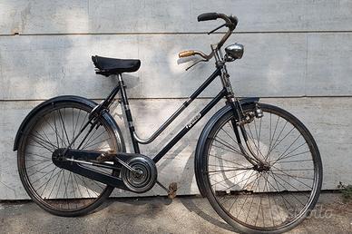 bici donna Legnano freni a bacchetta anni 40