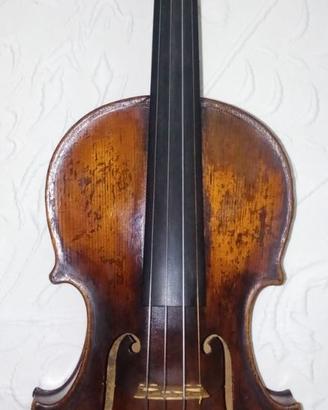Violino '800 scuola Boema + archetto G. Lucchi CR