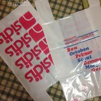 Buste di plastica anni 80/90
