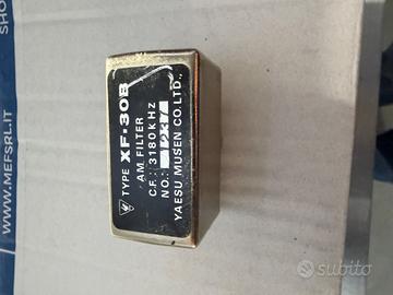 Yaesu xf30b filtro am yaesu ft101e