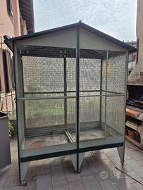 voliera per uccelli