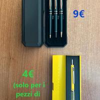 Penne da collezione e pezzi di ricambio