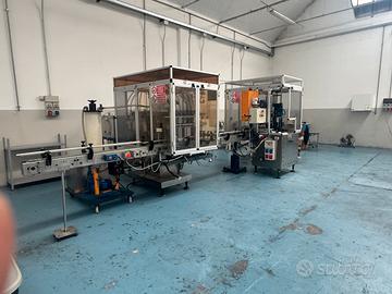 Riempittrice liquidi a 8 aghi