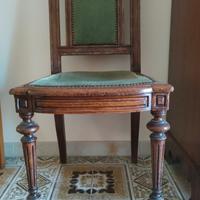 Sedie antiche in rovere