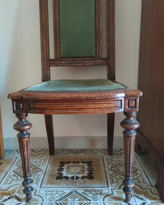 Sedie antiche in rovere
