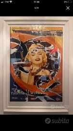 Quadro decollage Mimmo Rotella
