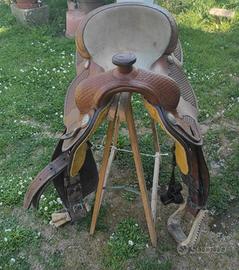 Sella per cavallo Western
