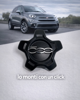 Coprimozzo - borchia- cerchi in lega FIAT 500X