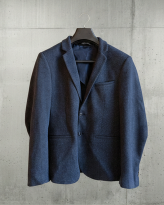 Giacca Uomo Zara Man TG. 48 M Blazer in Jersey