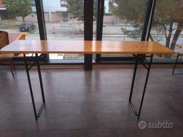 TAVOLO BIRRERIA ALTO cm 200 x 50 x 110 h