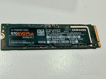 Disco stato solido Samsung 970 EVO PLUS nVme 500gb