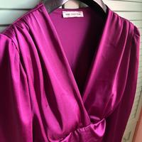 Body donna fucsia scuro manica lunga