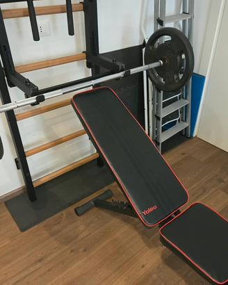 home Gym barra trazioni supporto bilanciere rack