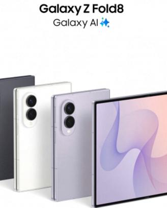 Samsung Galaxy Z fold 8 512gb Grigio e bianco