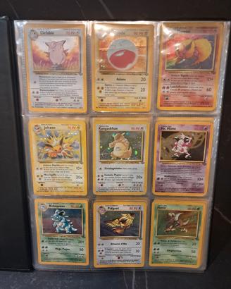 Carte pokemon vintage- set jungle originale