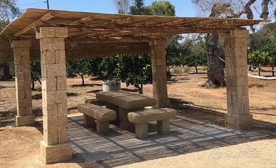 COLONNE DA PORTICATO - Pietra Rustica Carparaccio