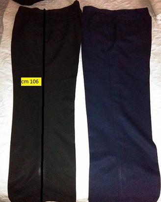 2 Pantaloni uomo, Dunlop, tg 54, COME NUOVI