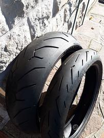 Gomme moto Pirelli diablo rosso 120/70 e 190/50