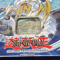 Tin box card Yu Gi Oh + Carta drago arcobaleno