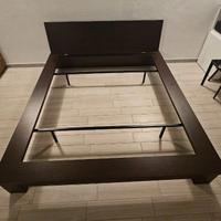 Letto Matrimoniale color wenge