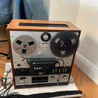 Registratore e Bobina -AKAI Cross- Field X - 360 D