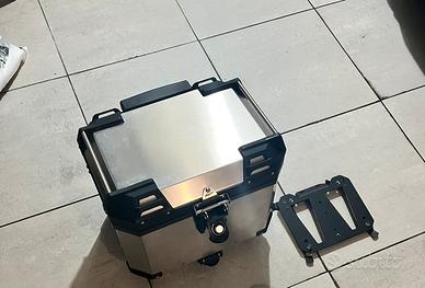 Bauletto in alluminio 37L piastra universale