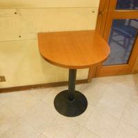 TAVOLINO semiluna legno