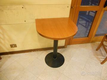 TAVOLINO semiluna legno