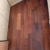 Parquet in teak 
